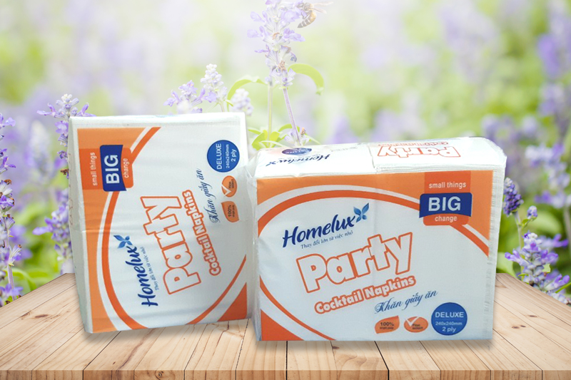 Giấy Homelux một trong những nhãn hàng được nhiều gia đình Việt Nam ưa thích